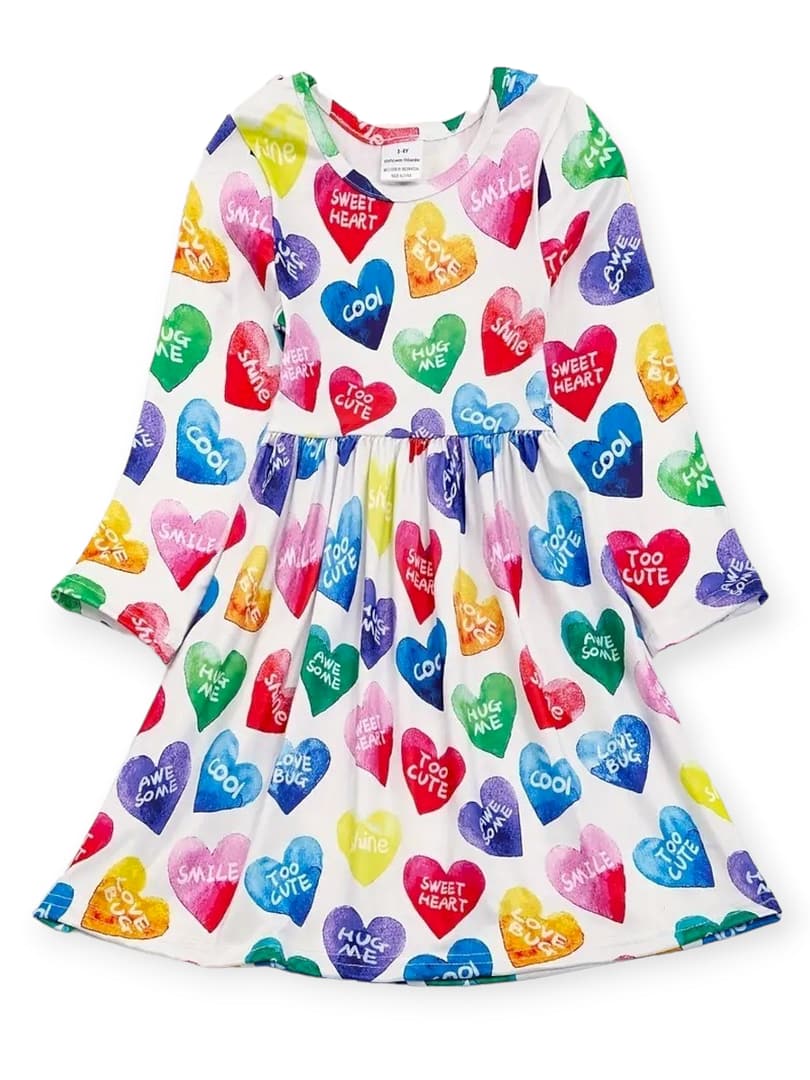Candy Hearts Love Note Dress
