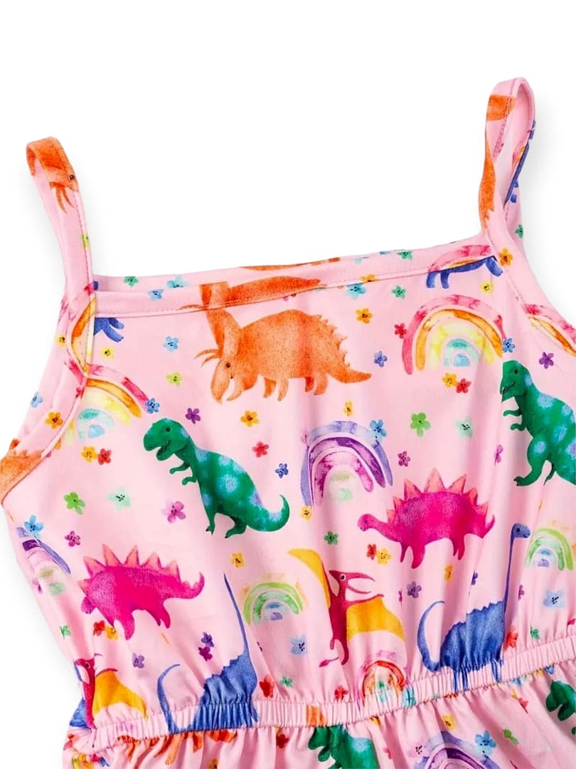 Rainbow Dino Playsuit - Image 2