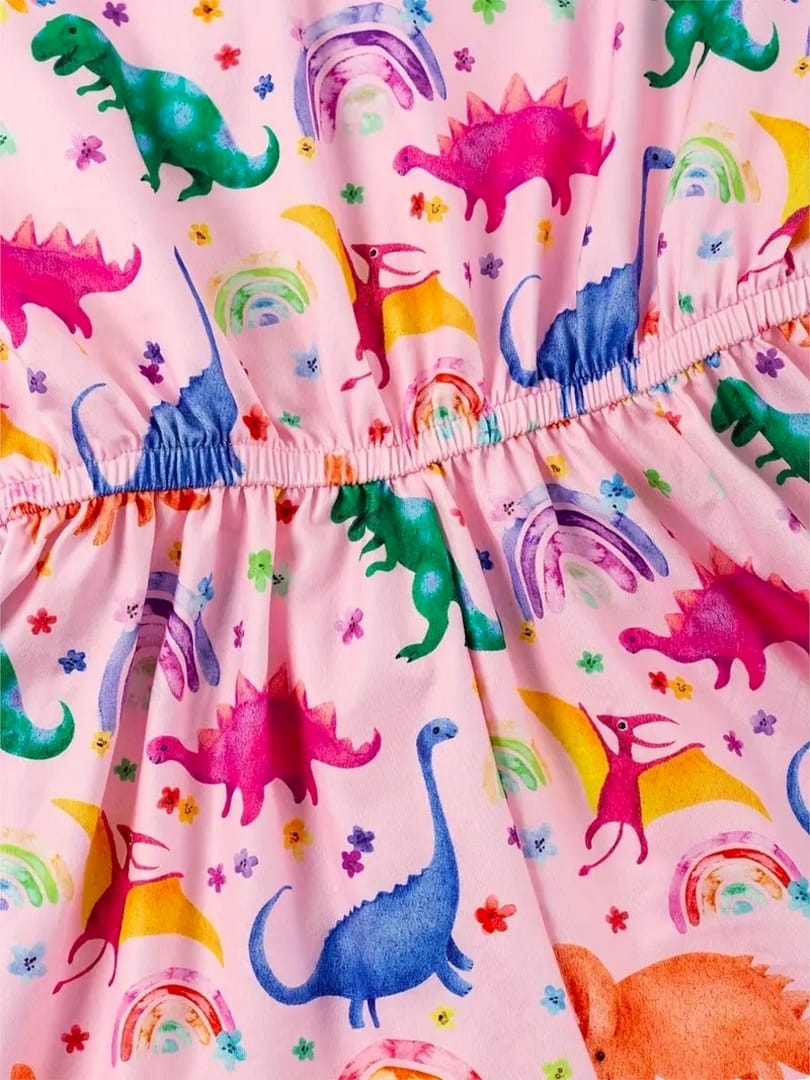 Rainbow Dino Playsuit - Image 3