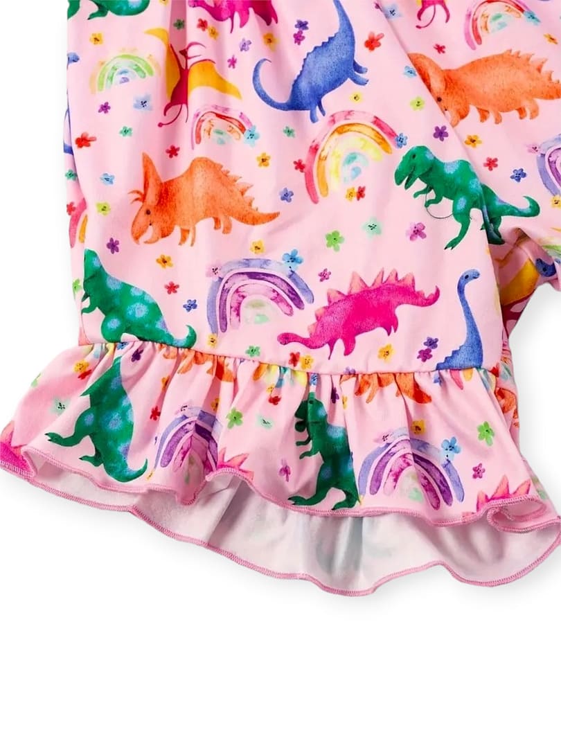 Rainbow Dino Playsuit - Image 4