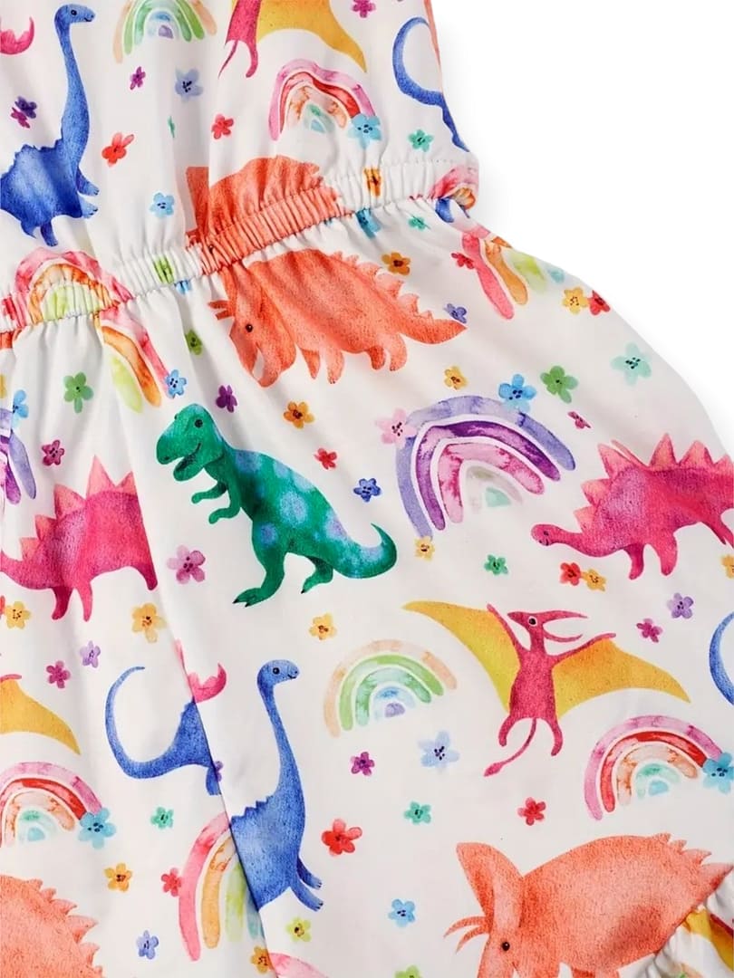 Rainbow Dino Playsuit - Image 8